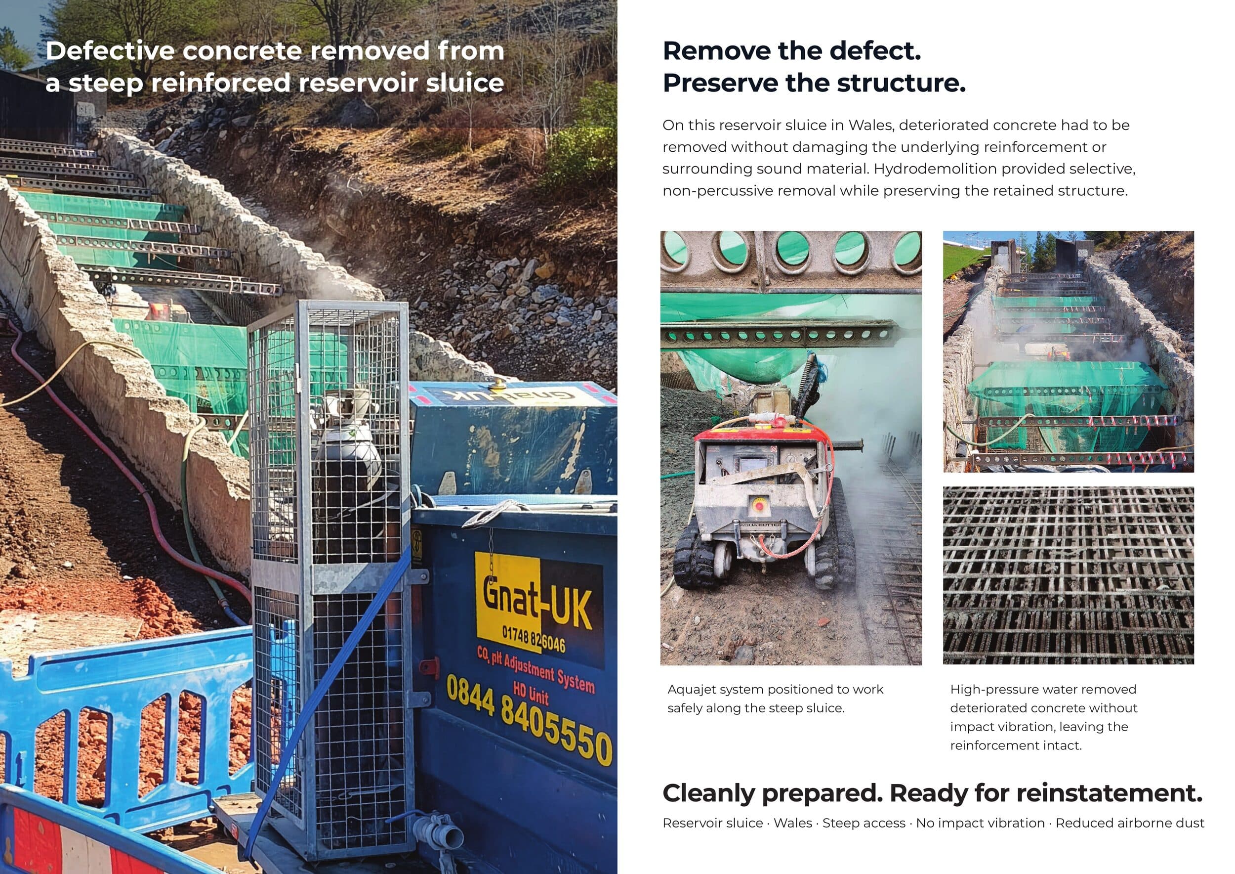 GNAT UK brochure spread, hire fleet